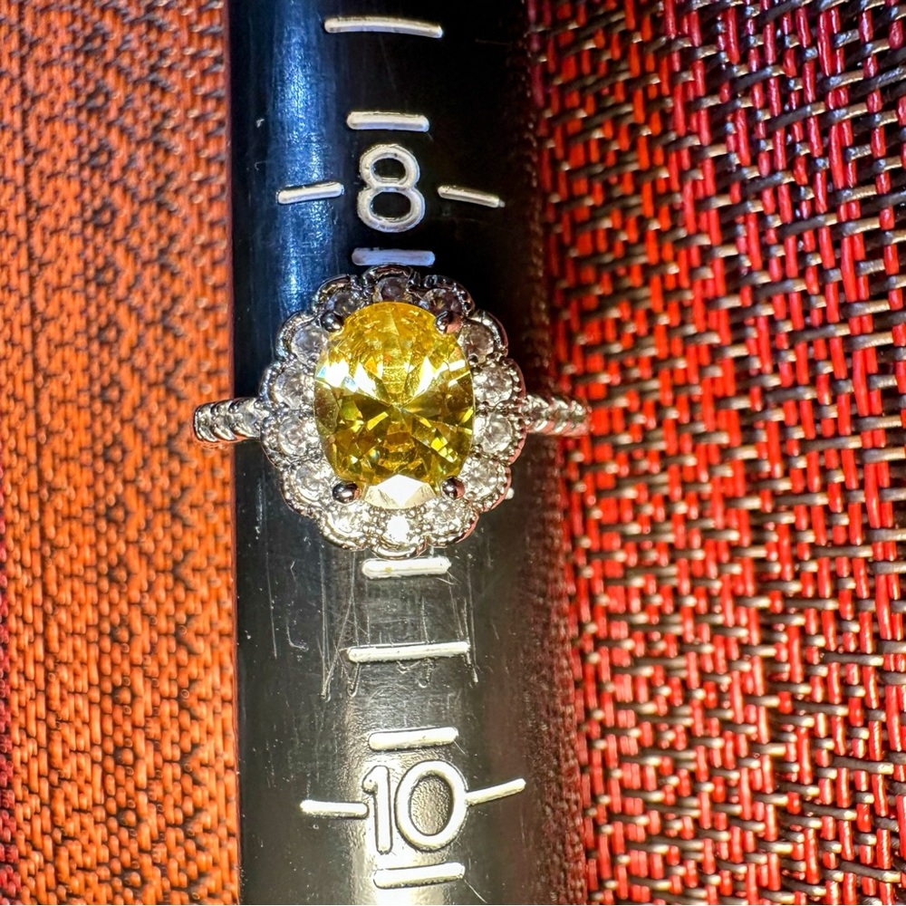 Fragrant Jewels Citrine and Silver Ring